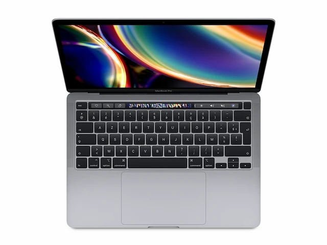 Apple macbook pro intel coretm i5 laptop 33,8 cm (13.3) 8 gb lpddr3-sdram 256 gb ssd wi-fi 5 (802.11ac) macos catalina grijs qwertz - afbeelding 1 van  6