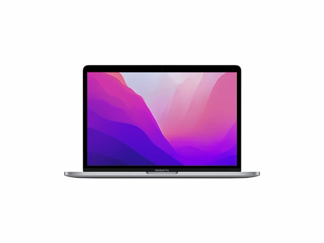 Apple macbook pro laptop retina display 13.3" apple m2 8gb 256gb ssd apple integrated 10-core gpu (space gray)qwerty - afbeelding 1 van  5
