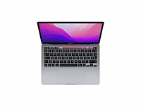 Apple macbook pro laptop retina display 13.3" apple m2 8gb 256gb ssd apple integrated 10-core gpu (space gray)qwerty - afbeelding 2 van  5