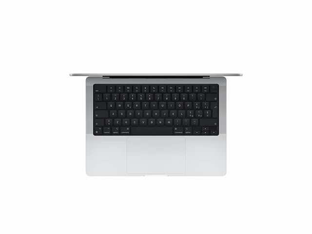 Apple macbook pro m1 pro laptop 14.2 16 gb 1 tb ssd wifi 6 (802.11ax) macos monterey zilver qwertz - afbeelding 2 van  6