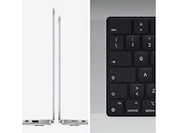 Apple macbook pro m1 pro laptop 14.2 16 gb 1 tb ssd wifi 6 (802.11ax) macos monterey zilver qwertz - afbeelding 4 van  6