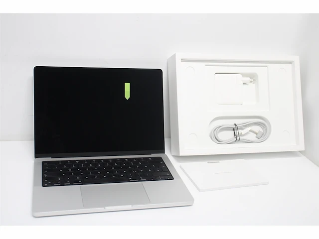 Apple macbook pro m1 pro laptop 14.2 16 gb 1 tb ssd wifi 6 (802.11ax) macos monterey zilver qwertz - afbeelding 5 van  6