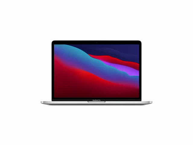 Apple macbook pro notebook zilver 33.8 cm (13.3") 2560 x 1600 pixels m 8 gb 512 gb ssd wifi 6 qwertz - afbeelding 1 van  6