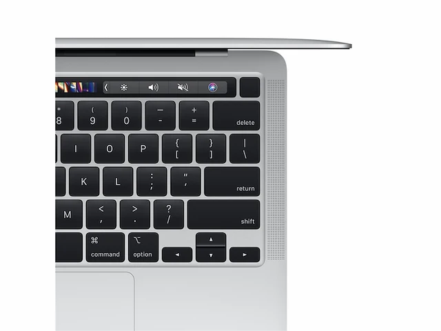 Apple macbook pro notebook zilver 33.8 cm (13.3") 2560 x 1600 pixels m 8 gb 512 gb ssd wifi 6 qwertz - afbeelding 3 van  6
