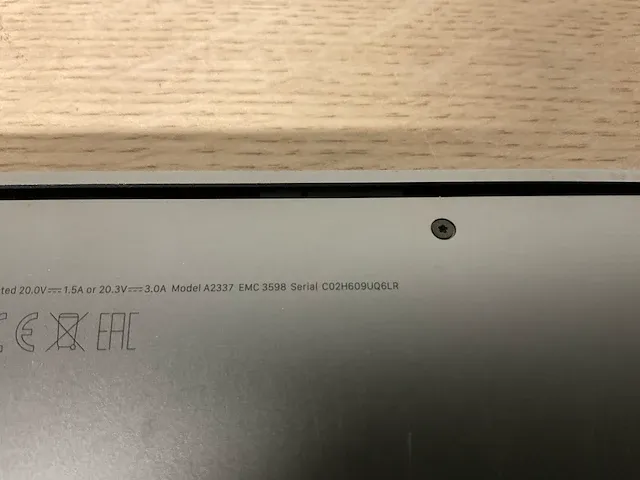 Apple macbookair10,1 - afbeelding 6 van  6