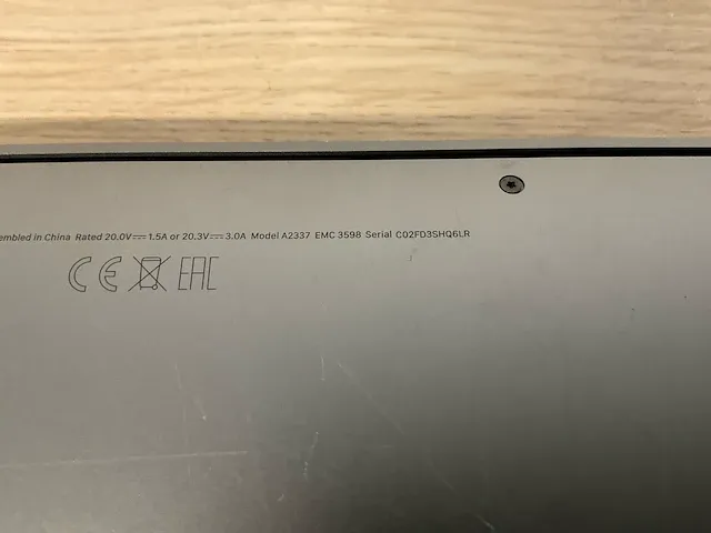 Apple macbookair10,1 - afbeelding 5 van  6