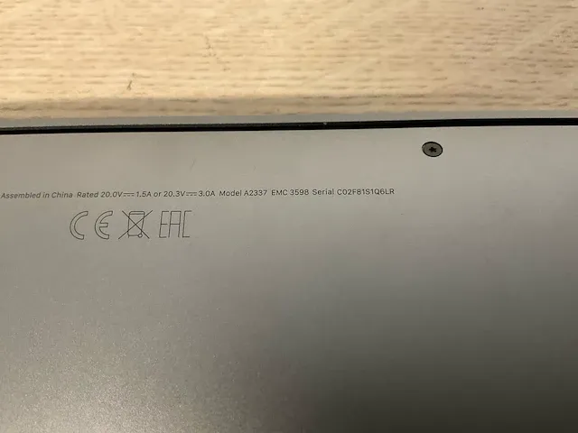 Apple macbookair10,1 - afbeelding 6 van  6