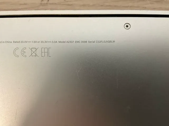 Apple macbookair10,1 - afbeelding 6 van  7
