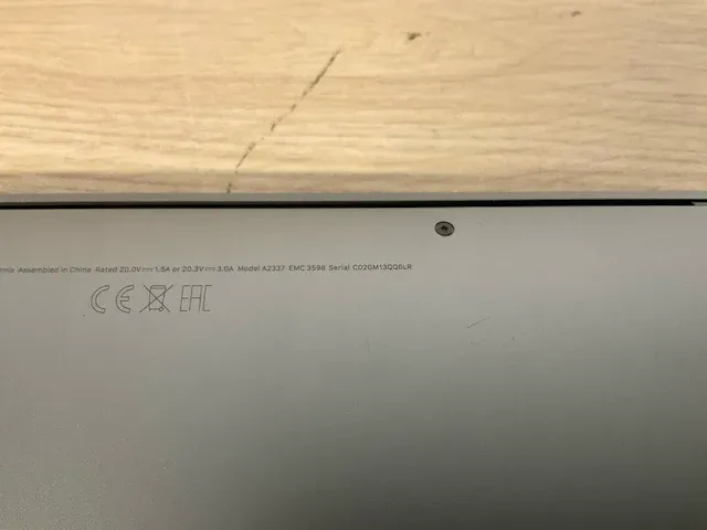 Apple macbookair10,1 - afbeelding 6 van  6