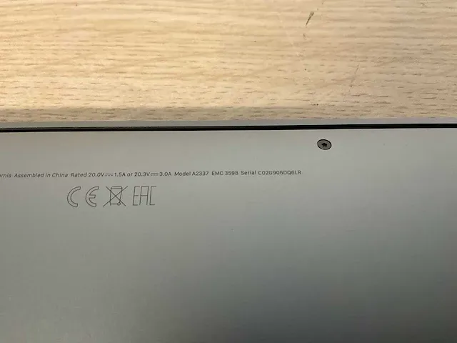 Apple macbookair10,1 - afbeelding 6 van  6