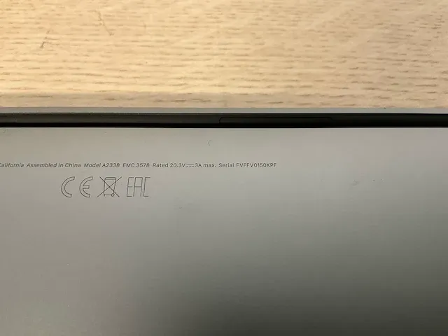 Apple macbookpro17,1 - afbeelding 6 van  6