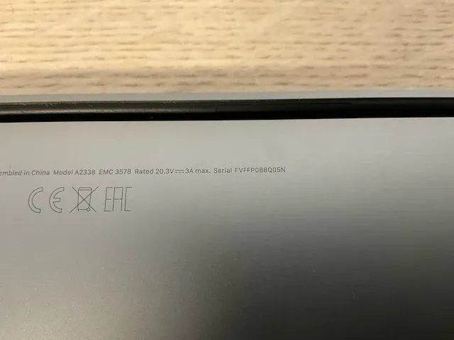 Apple macbookpro17,1 - afbeelding 6 van  6