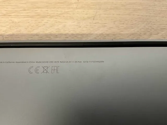 Apple macbookpro17,1 - afbeelding 6 van  6
