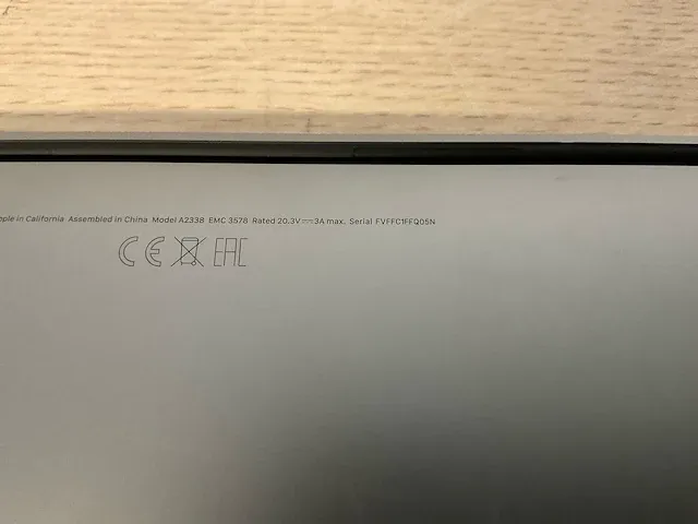 Apple macbookpro17,1 - afbeelding 6 van  6