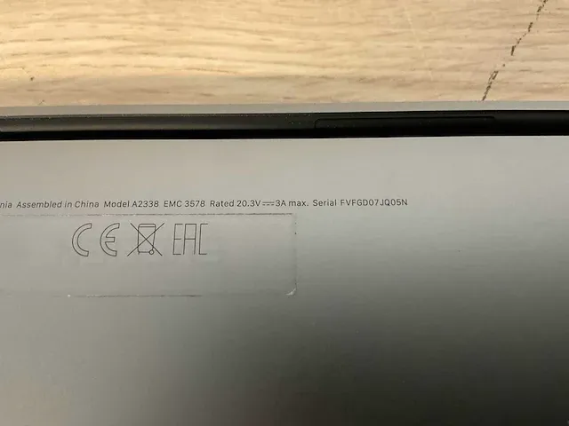 Apple macbookpro17,1 - afbeelding 6 van  6