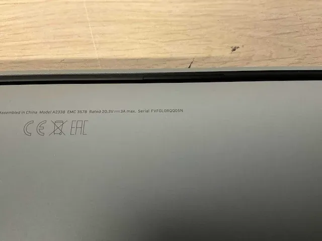 Apple macbookpro17,1 - afbeelding 6 van  6