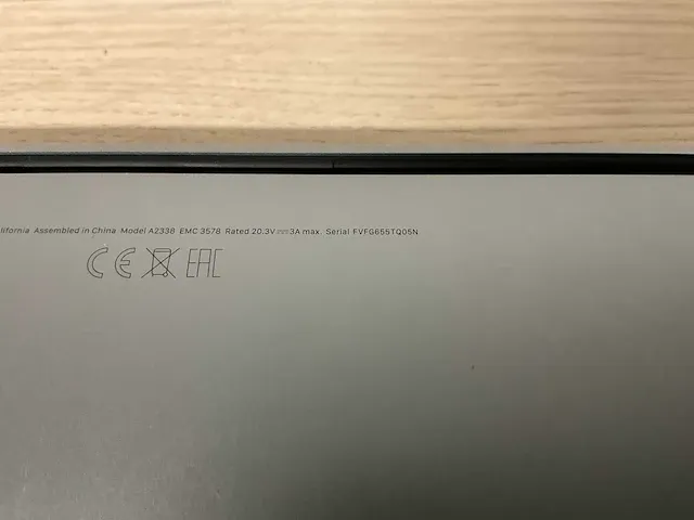 Apple macbookpro17,1 - afbeelding 6 van  6