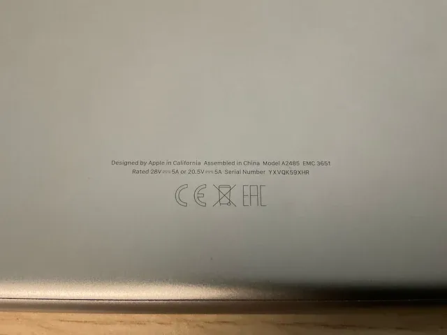 Apple macbookpro18,1 - afbeelding 8 van  8