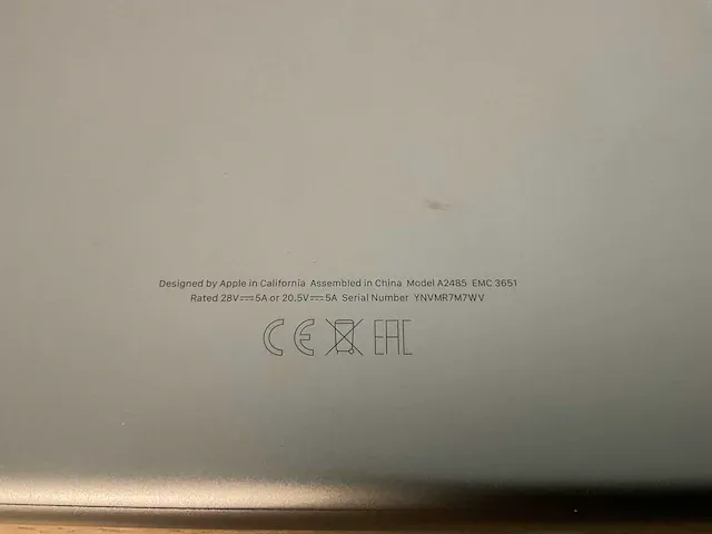 Apple macbookpro18,1 - afbeelding 9 van  9