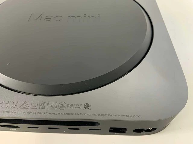 Apple macmini 8.1, core(tm) i5 8e generatie, 8 gb ram, 251 gb nvme mini desktop - afbeelding 7 van  7