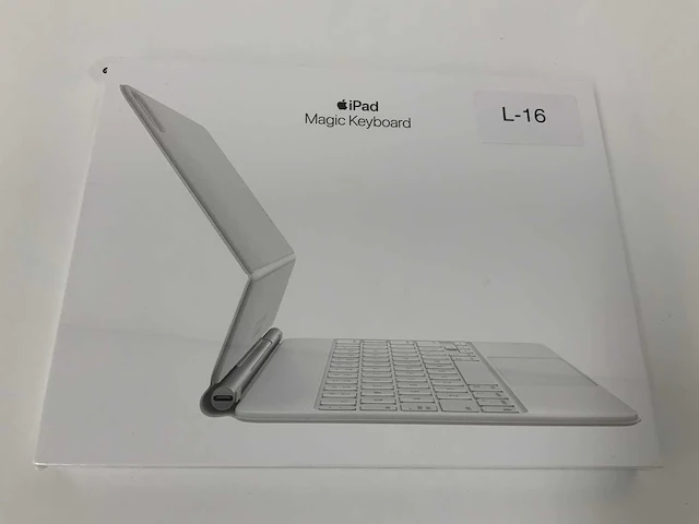 Apple magic keyboard for ipad pro 11-inch (1st, 2nd and 3rd gen) ipad air (4th gen) qwerty us white mjqj3lb/a - afbeelding 1 van  2