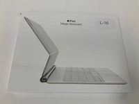 Apple magic keyboard for ipad pro 11-inch (1st, 2nd and 3rd gen) ipad air (4th gen) qwerty us white mjqj3lb/a - afbeelding 1 van  2