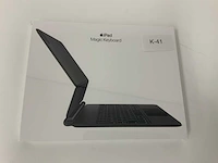 Apple magic keyboard for ipad pro 11-inch (1st, 2nd and 3rd generation) ipad air (4th generation) qwerty swedish, black, mxqt2s/a - afbeelding 1 van  2