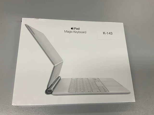 Apple magic keyboard for ipad pro 11-inch, ipad air - qwertz german - white - mjqj3ld/a - afbeelding 1 van  2