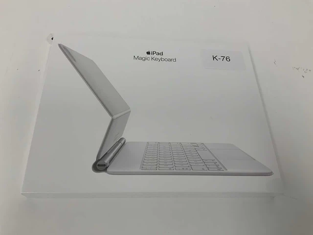 Apple magic keyboard for ipad pro 11-inch, ipad air, qwerty us, white mjqj3lb/a - afbeelding 1 van  2