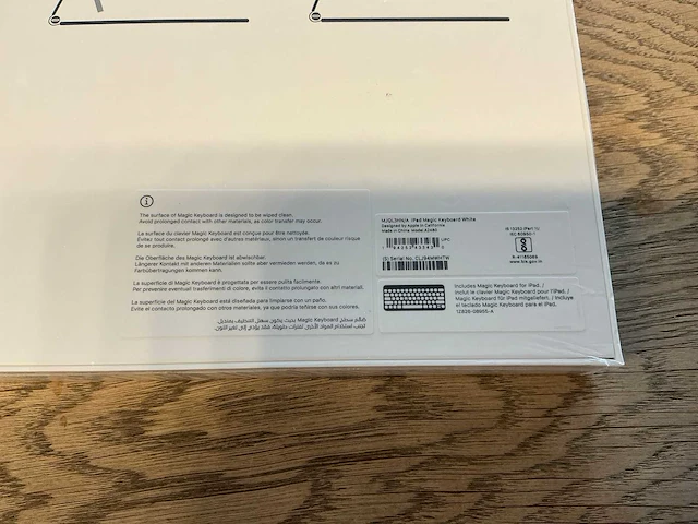 Apple magic keyboard voor apple ipad pro 12,9 inch (3rd, 4th en 5th generation) - afbeelding 7 van  7