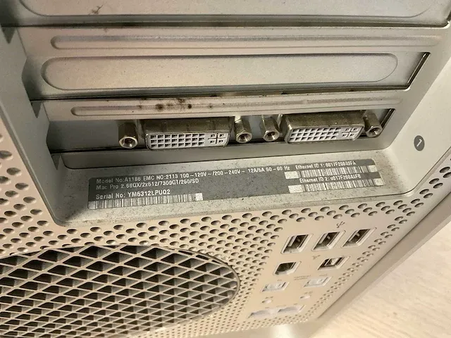 Apple pro a1186 desktop - afbeelding 5 van  9