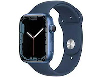 Apple series 7 smartwatch gps blue aluminium - afbeelding 1 van  7