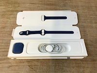 Apple series 7 smartwatch gps blue aluminium - afbeelding 4 van  7