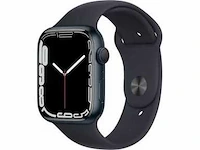 Apple series 7 smartwatch gps + midnight aluminium - afbeelding 1 van  7