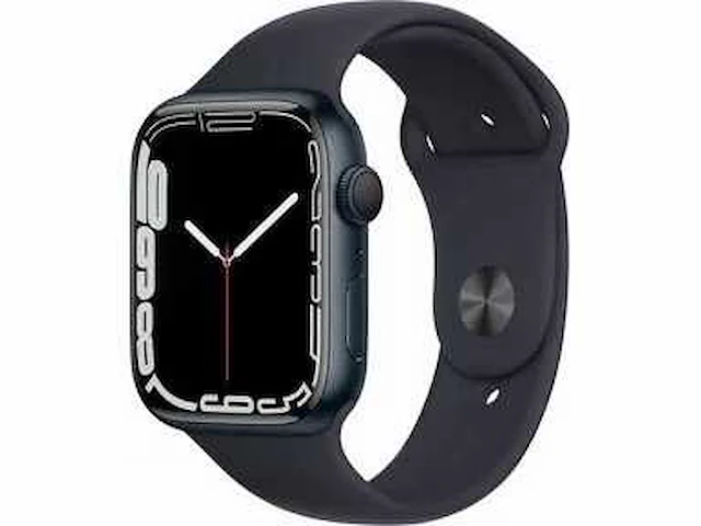 Apple series 7 smartwatch gps + midnight aluminium - afbeelding 1 van  7