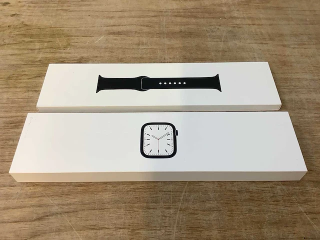 Apple series 7 smartwatch gps + midnight aluminium - afbeelding 3 van  7