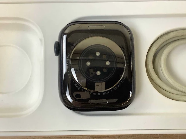 Apple series 7 smartwatch gps + midnight aluminium - afbeelding 6 van  7