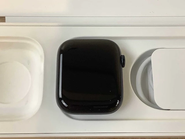 Apple series 7 smartwatch gps + midnight aluminium - afbeelding 5 van  7
