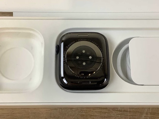 Apple series 7 smartwatch gps + midnight aluminium - afbeelding 6 van  7