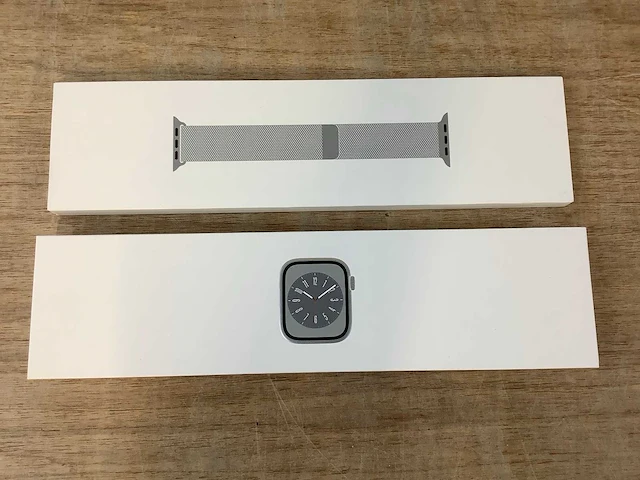 Apple series 8 gps+ zilver smartwatch - afbeelding 3 van  7