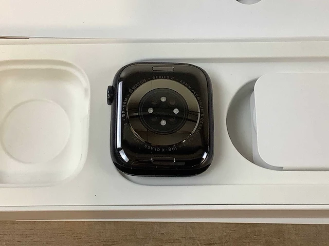 Apple series 8 smartwatch gps + midnight aluminium - afbeelding 6 van  7