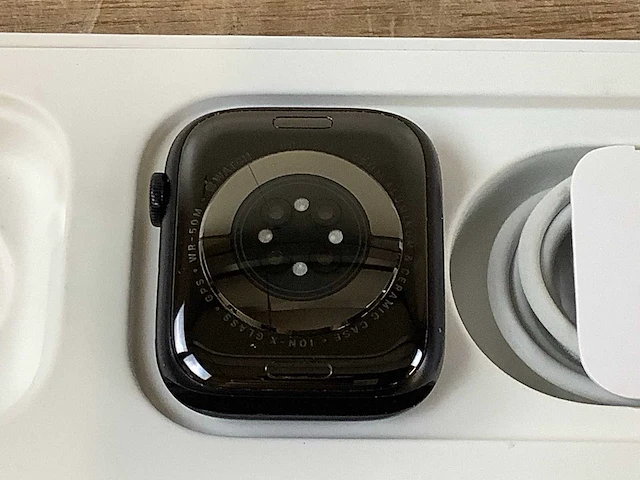 Apple series 8 smartwatch gps midnight aluminium - afbeelding 6 van  7