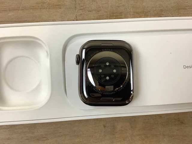 Apple series 8 smartwatch gps + stainless steel - afbeelding 6 van  7