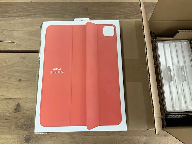 Apple smart folio cover - ipad pro 11-inch - citrus roze mh003zm/a (20x) - afbeelding 1 van  3
