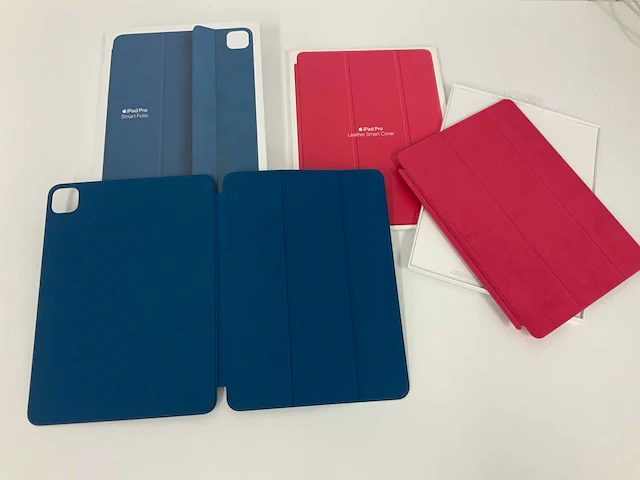 Apple smart folio ipad pro 11" (2021 & 2022) - marineblauw mqdv3zm/a (2x) - afbeelding 3 van  5