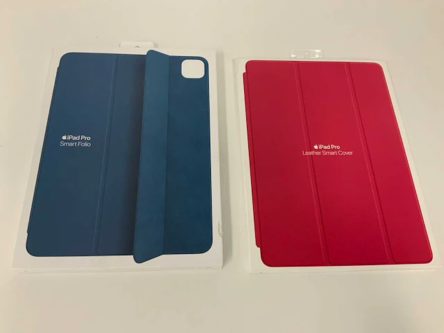 Apple smart folio ipad pro 11" (2021 & 2022) - marineblauw mqdv3zm/a (2x) - afbeelding 4 van  5