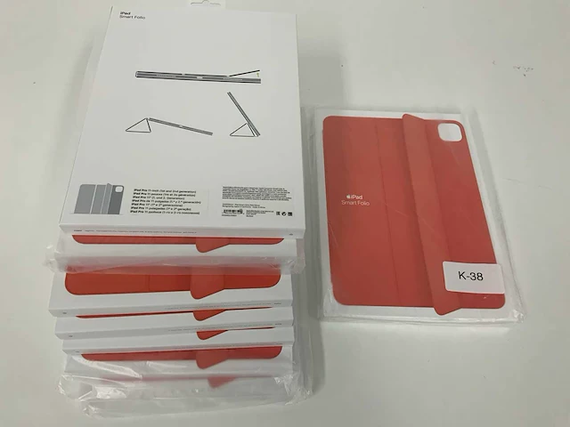 Apple smart folio voor de apple ipad air 11 inch (2025) m3 / (2024) m2 / ipad pro 11 (2020/2021/2022) / air 5 (2022) / air 4 (2020) pink citrus - afbeelding 1 van  1