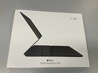Apple smart keyboard folio for ipad pro 12.9-inch (3rd and 4th gen) qwerty italian black mxnl2t/a - afbeelding 1 van  2
