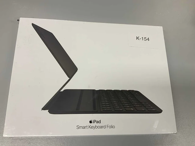 Apple smart toetsenbordfolio voor ipad, smart, de duitsland, qwertz, zwart mxnk2d/a - afbeelding 1 van  2
