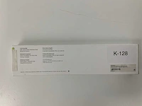 Apple watch 38mm link bracelet 316l space black stainless steel butterfly closure - afbeelding 2 van  2